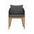 Black Frame/Gracebay Gray Cushion