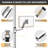 CondoMounts NO Drill Full Motion Pillar/WorkBench Monitor Mount,Holds 18lbs,Up to 32" Monitor-89254722