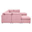 Arvill Corduroy U-Shaped Sectional-1908625336