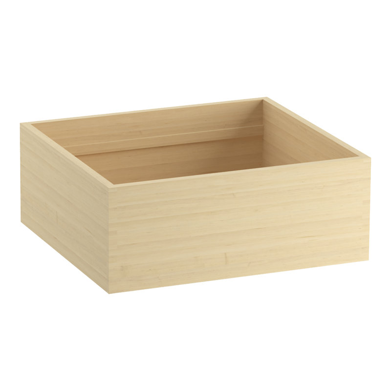 Rollout Drawer for Kohler 60" Tailored Vanities with Double Basin, Oxford Maple