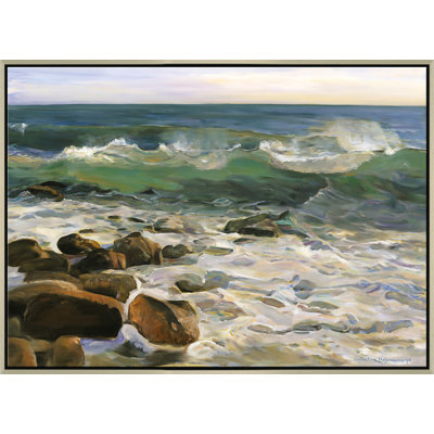 Coastline Giclee On Canvas