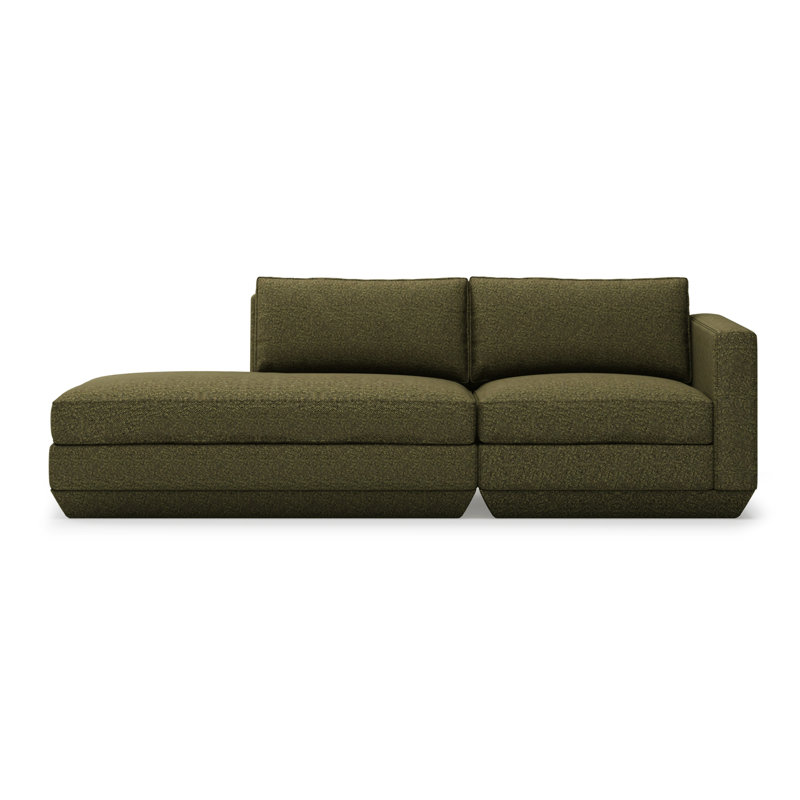 Podium Modular 2 PC Lounge Sofa, Copenhagen Terra, Left Hand Facing
