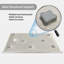 Bases de douche et casseroles Base de douche blanche à seuil simple l 60 po x P 32 po avec ensemble de bonde et couvercle de bonde inclus, antidérapant-122950206