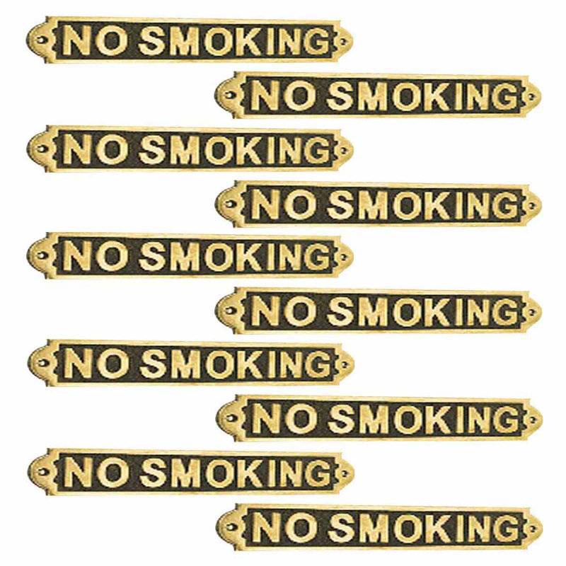 Plaques No Smoking Wall Plate Sign