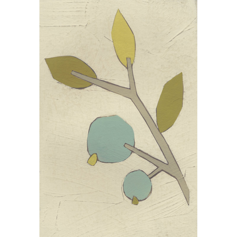 Simple Stems II - Wrapped Canvas Print, 46cm H x 30cm W x 3.8cm D