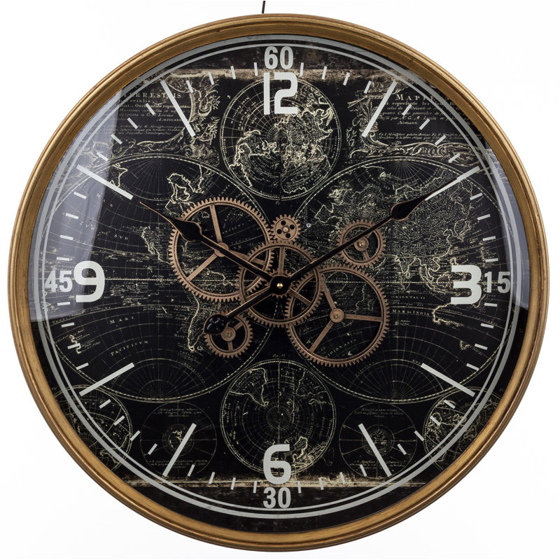 Alexxys Metal Wall Clock