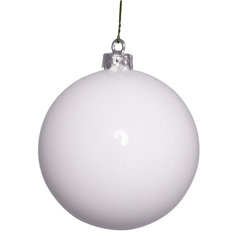 Boules de Noël Bubblegum incassables à 4 finitions, H 6 po x l 6 po x P 6 po, Cobalt / bleu