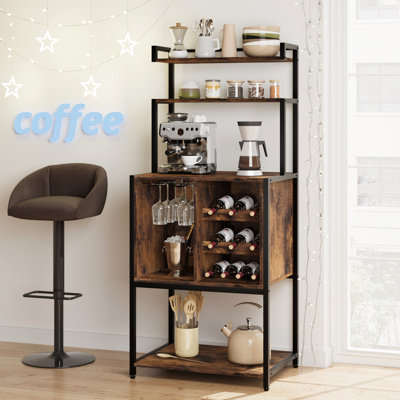 18.5'' Iron Standard Baker's Rack with Microwave Compatibility