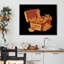 Dino Nuggets avec sauce, giclée encadrée, design par Tobe Fonseca-1178956583-1178956585