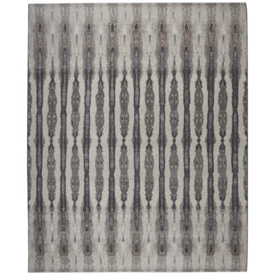 Nara Modern Abstract Taupe Area Rug