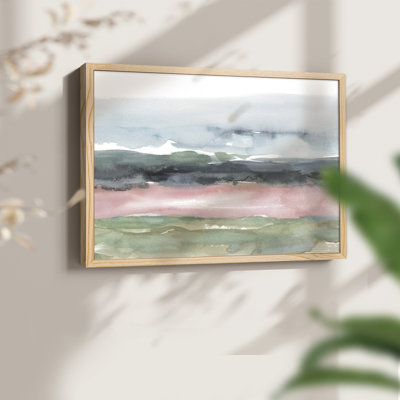 Blush Salt Bed II - impression encadrée - réaménageable