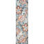 Tapis floral transitionnel Lilia, turquoise-985178708
