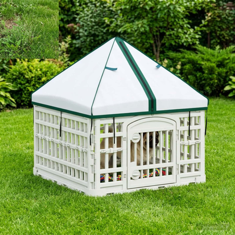 Dog Playpen, 82cm H x 60cm W x 60cm D