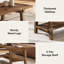 Solid Wood Coffee Table