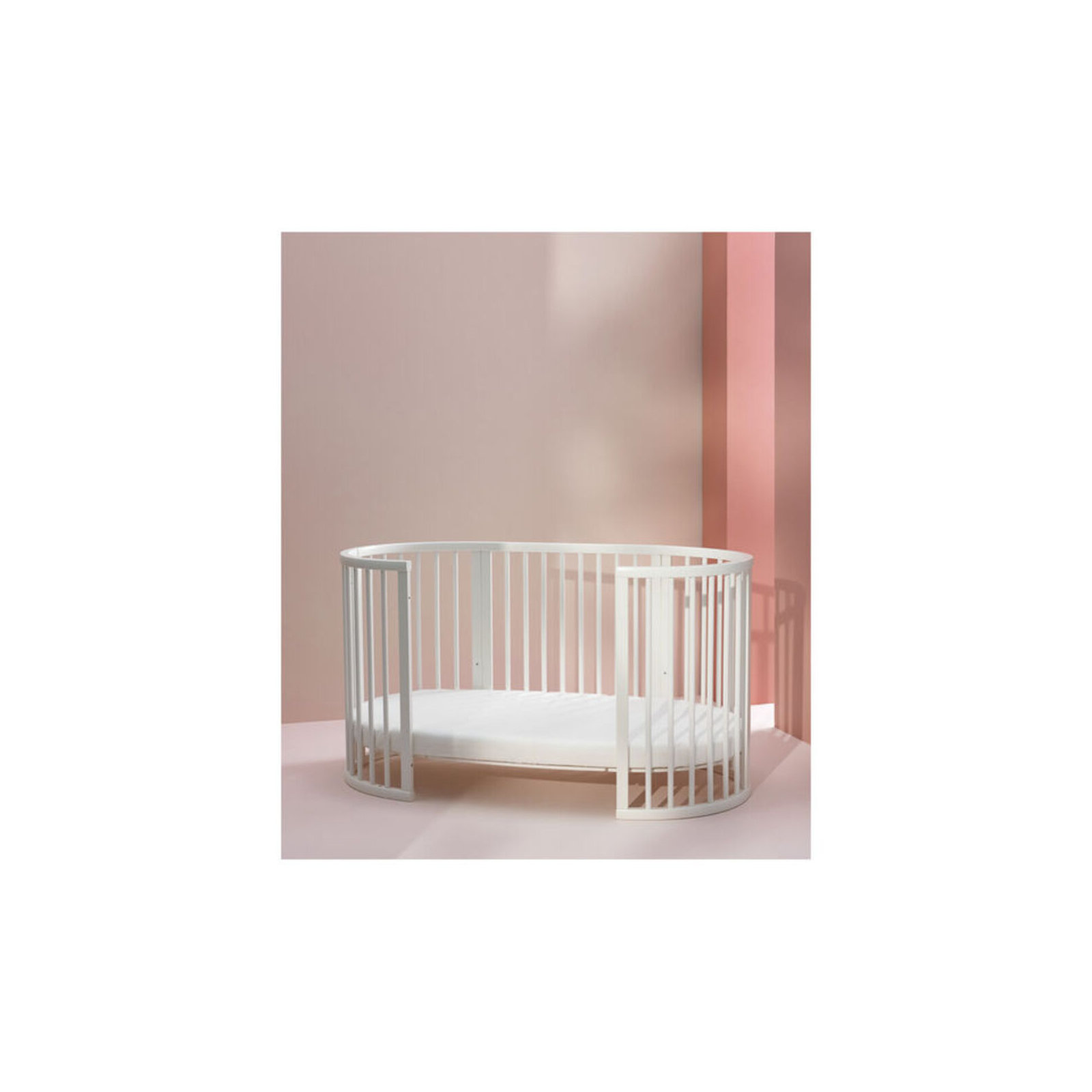 Crib Side Rails, White