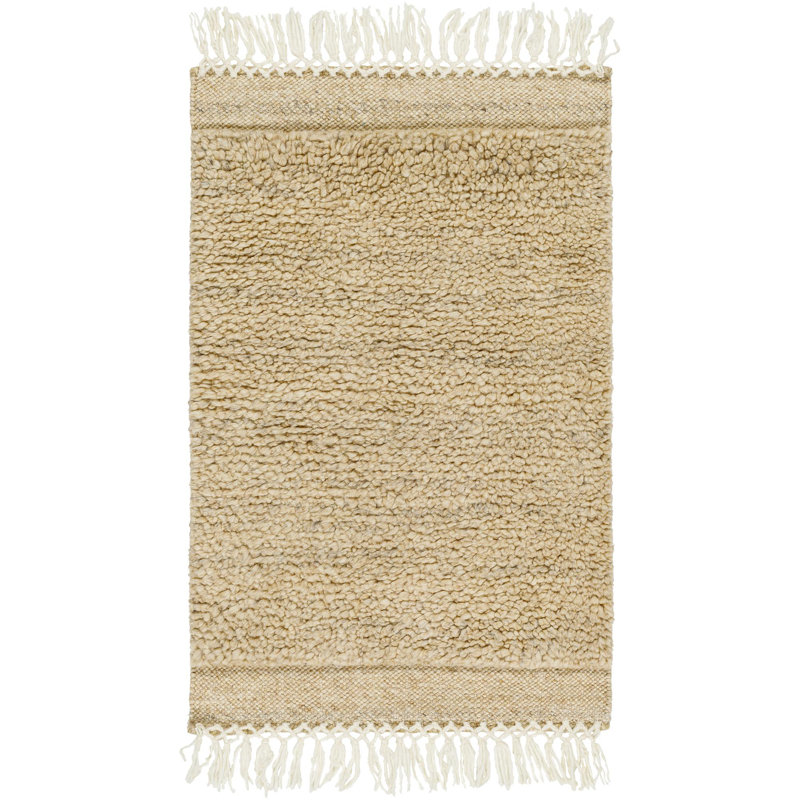 Hand Tufted Wool Rug, Rectangle 2' x 3'