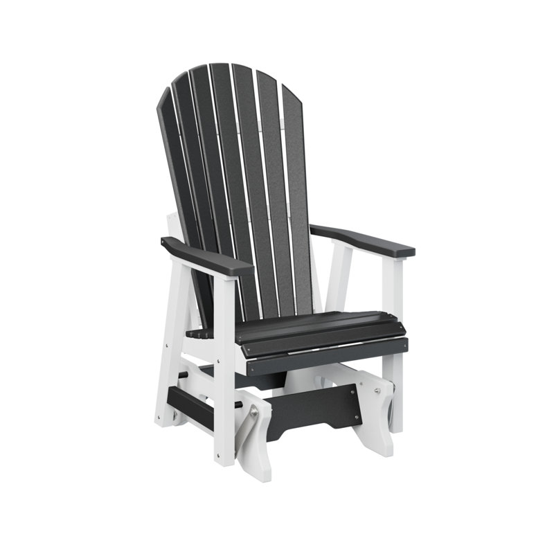 Fauteuil coulissant simple berlinois berlinois, Noir / blanc