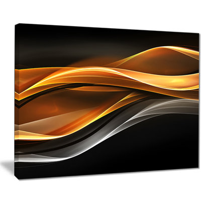 « gold silver lines », impression sur toile tendue