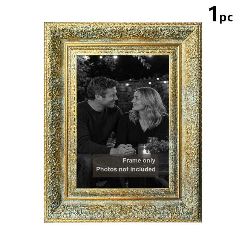 Cadre antique doré chaud 1PC pour photos et photos d'animaux 11 po x 14 po, Antique Gold, 1, 11" W x 14" H