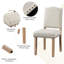 50.5cm H Rubberwood Leg Upholstered Side Chair-1059304062