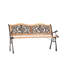 Abingdon Iron Outdoor Bench