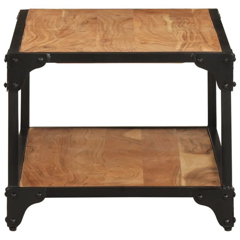 Apostol Floor Shelf Coffee Table with Storage