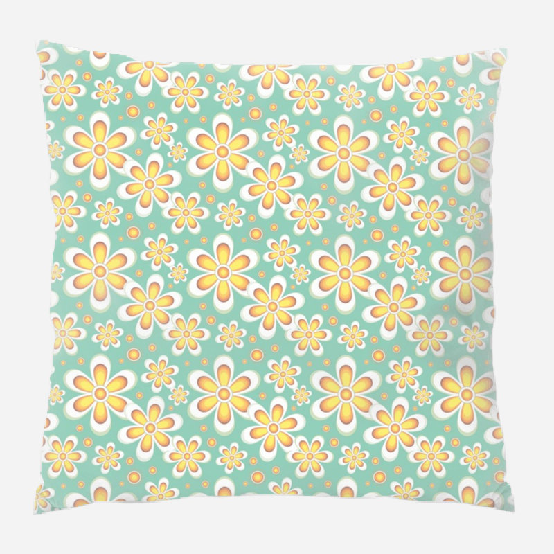 Reversible Throw Pillow, Indoor