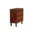 Canapé moderne à 2 tiroirs, table d'appoint étroite, table de chevet étroite