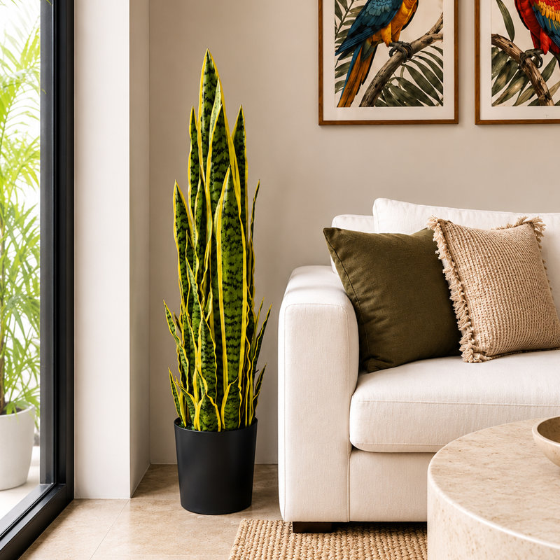 90cm Faux Plant in Pot Liner