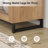 Modern 72" Tall Buffet Sideboard With Drawers And Open Shelves, Storage Cabinet And Display Shelves, Wooden Sideboard For Dining Room Or Kitchen-950783750