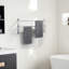 3-Tier Stainless Steel Wall Mounted Towel Rack With Concealed Mounting Hardware-123321984-111702376