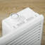Crixus Panel Heater Low Energy Electric Heater for Home White-1515785837