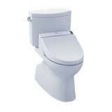 Vespin® II 1.28 GPF Elongated Two-Piece Toilet with C200 Electronic Bidet Seat