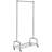Ples 35.4'' Metal Rolling Industrial Pipe Clothing Rack