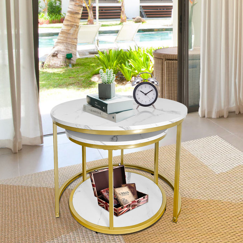 Table basse Adilkhan, Or
