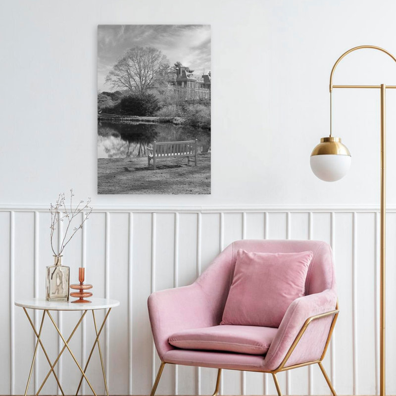 Coastal Oak Series No. 63 - Paysages, photographie, bancs, arts lacustres, H 24 po x l 16 po