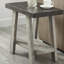 Table d'appoint en bois bicolore gris et gris Athènes-1317818636-1317818635