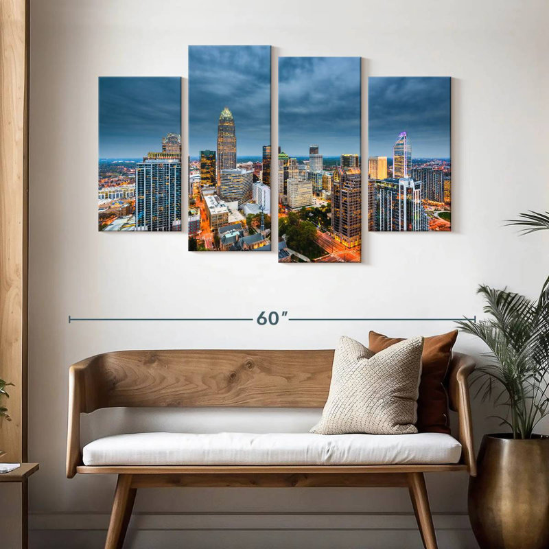 Nicci Charlotte Blue Hour, H 32 po x l 52 po