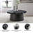 Kyen Solid Wood Top Single Coffee Table