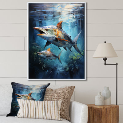 Asmus " Fishing Majestic Marlins Jumping I "