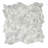 Huron 12" x 12" Glacier Matte Glass Pebble Mosaic Floor and Wall Tile-95635361