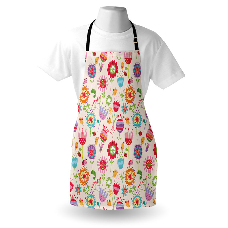 Floral Bib Apron