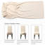 Polyester Box Cushion Dining Chair Slipcover