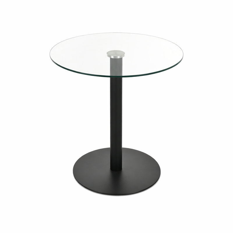 Table de salle à manger Tango, Noir, L 28 po x L 28 po, Table de bar (hauteur de 42,5 po)