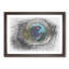 Delicate Peacock Feather in Abstract - Picture Frame Graphic Art Print-55740387-55740392