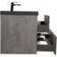 Meuble-lavabo flottant 48 po avec lavabo, meuble-lavabo mural moderne avec lavabo à quartz noir et tiroirs à fermeture en douceur 48 po-905015692-905015694