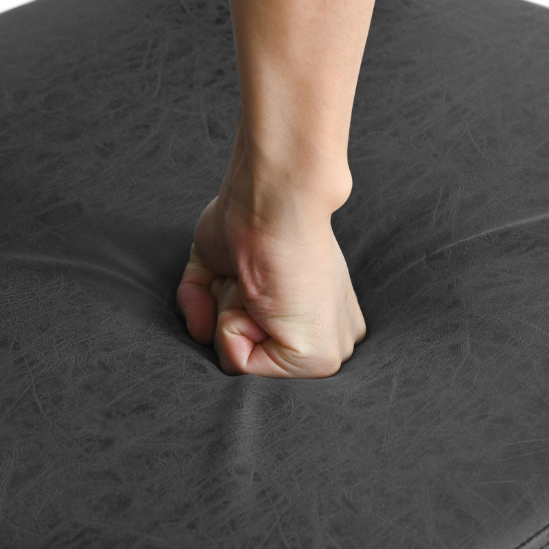 Chaise de salle à manger rembourrée Mason, 2, Noir