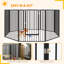 Panel Steel Pet Barrier With Door-94282649