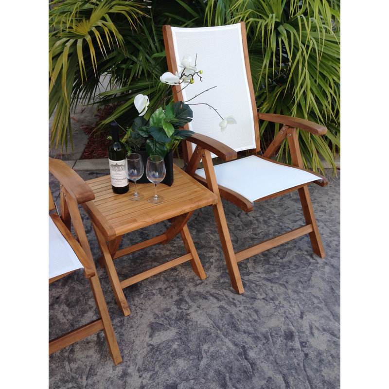 California Outdoor Teak Dining Armchair