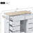 Crader Rubber Wood Countertop Kitchen Cart Kitchen Island,island,coffee cart-62509806